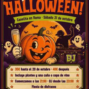 ¡Fiesta Halloween Canelita!