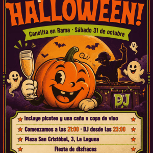 ¡Fiesta Halloween Canelita!